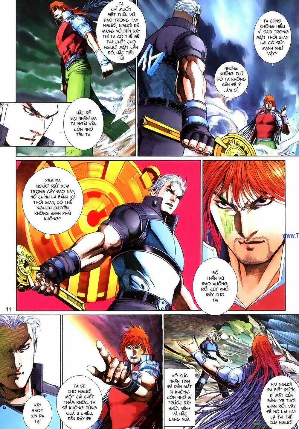 Phong Vân Thần Võ Ký - Chapter 37 - Trang 11