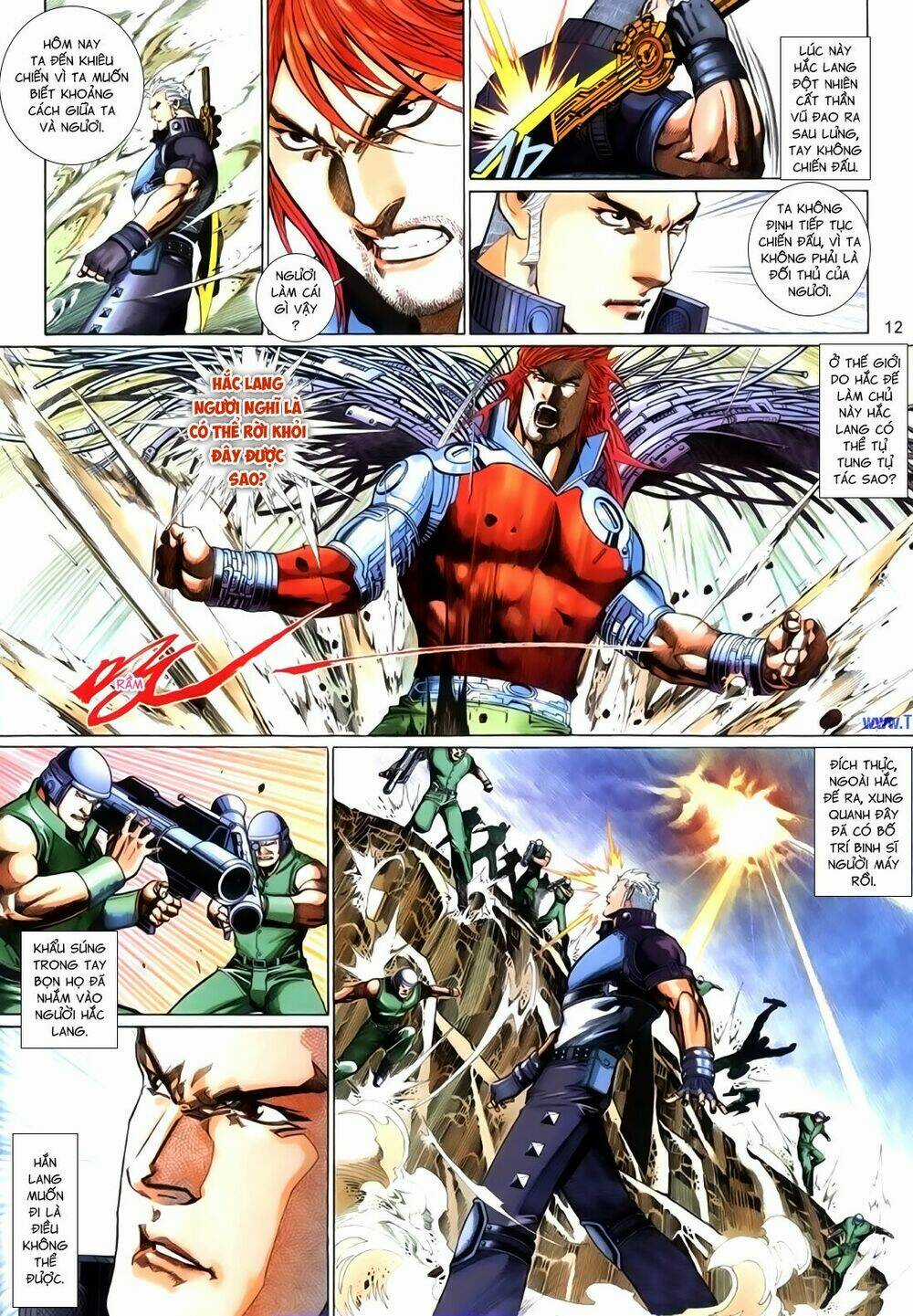 Phong Vân Thần Võ Ký - Chapter 37 - Trang 12