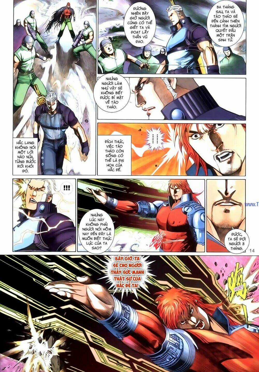 Phong Vân Thần Võ Ký - Chapter 37 - Trang 14