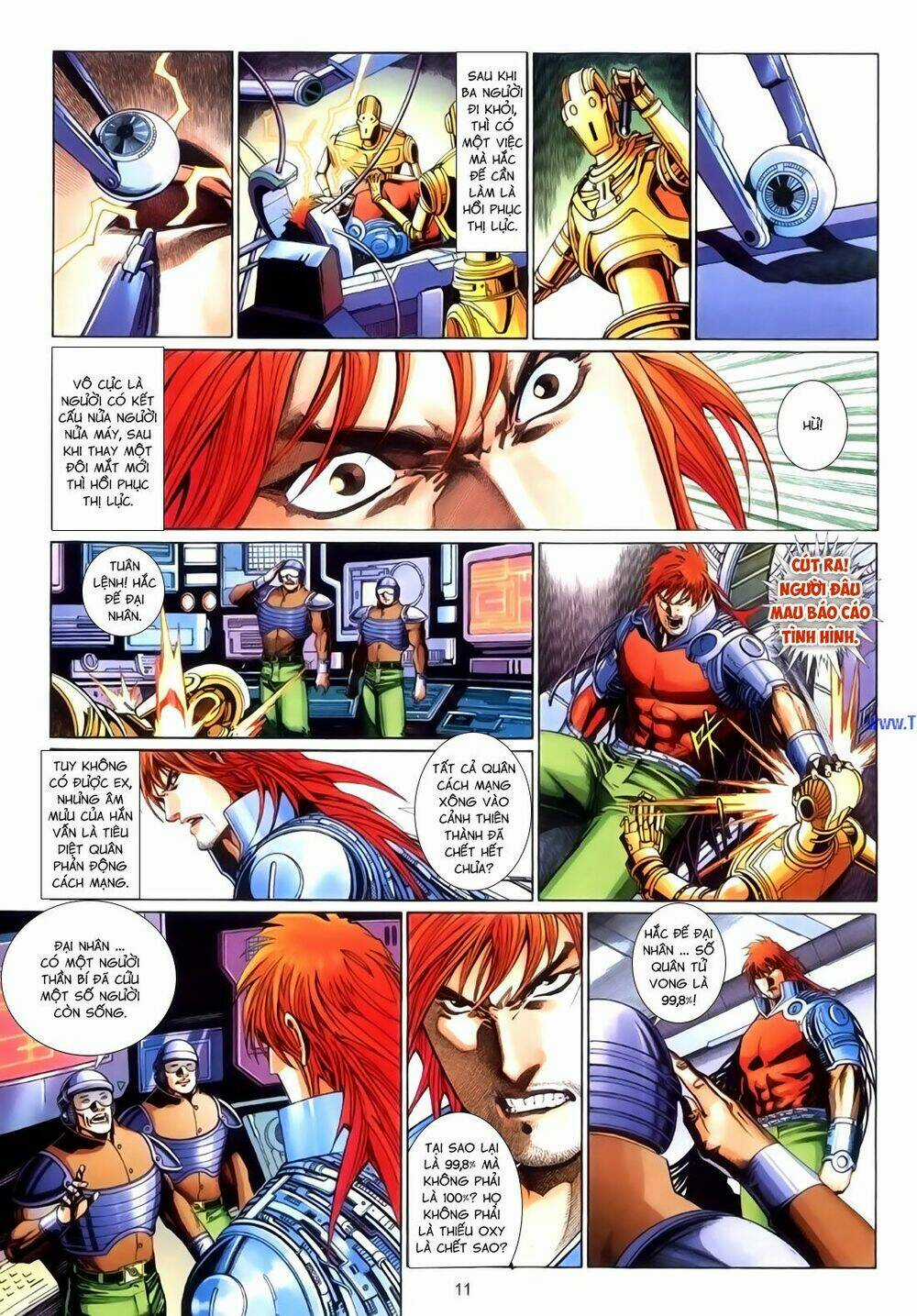 Phong Vân Thần Võ Ký - Chapter 39 - Trang 11