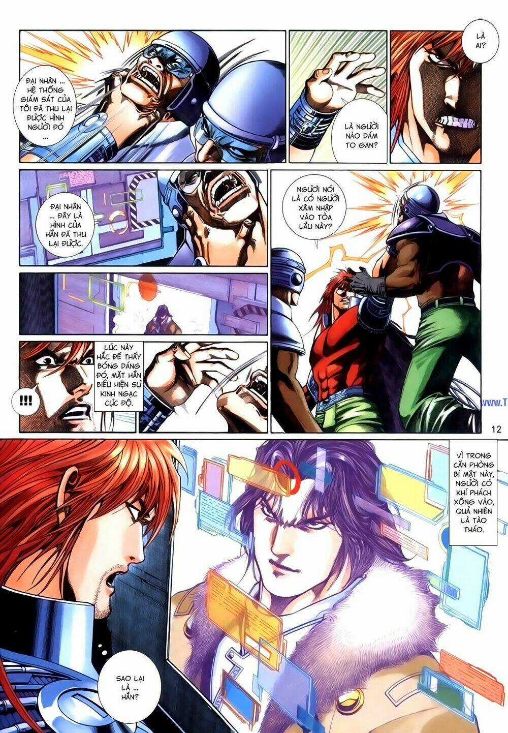 Phong Vân Thần Võ Ký - Chapter 39 - Trang 12