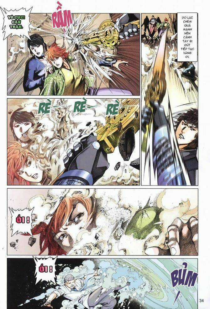 Phong Vân Thần Võ Ký - Chapter 4 - Trang 34