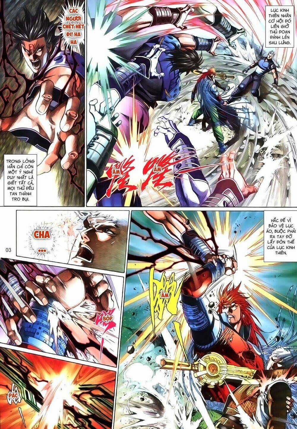 Phong Vân Thần Võ Ký - Chapter 41 - Trang 3