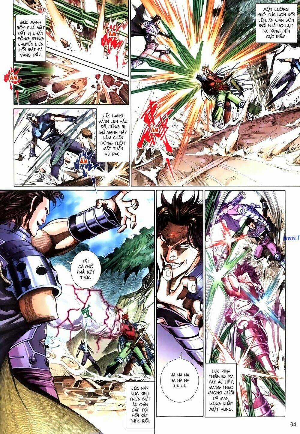 Phong Vân Thần Võ Ký - Chapter 41 - Trang 4