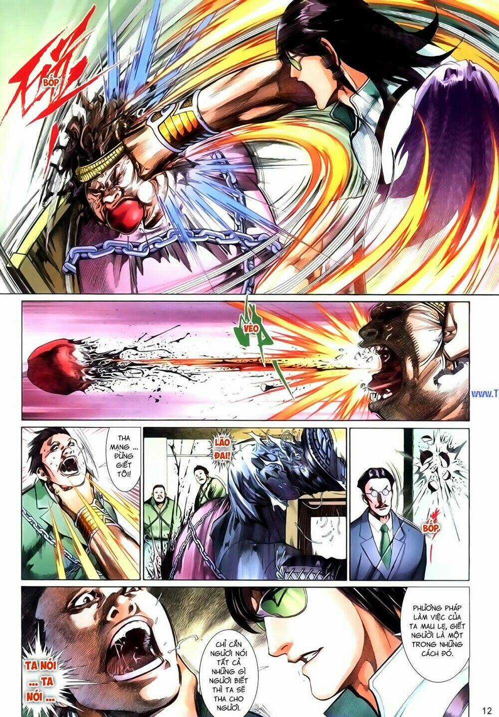 Phong Vân Thần Võ Ký - Chapter 44 - Trang 12