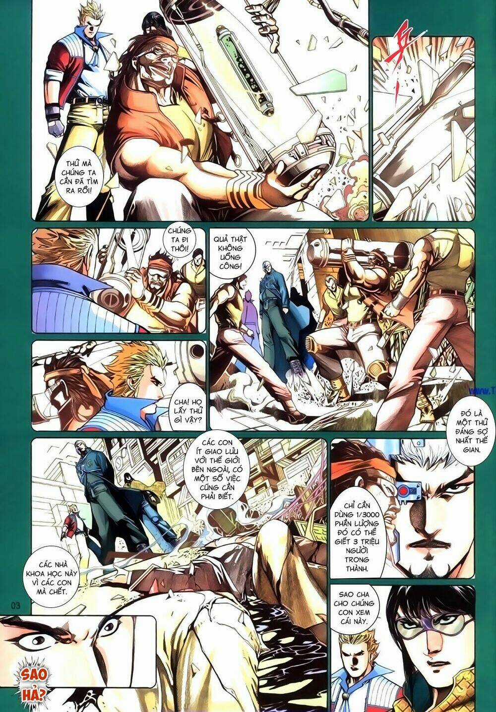 Phong Vân Thần Võ Ký - Chapter 44 - Trang 3