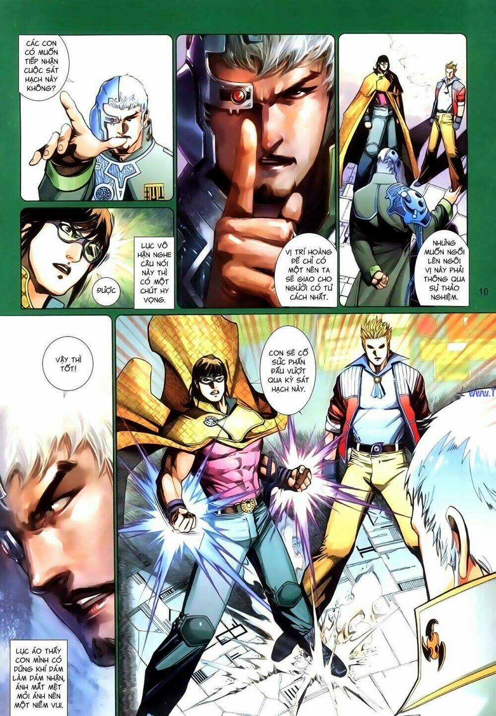 Phong Vân Thần Võ Ký - Chapter 44 - Trang 10