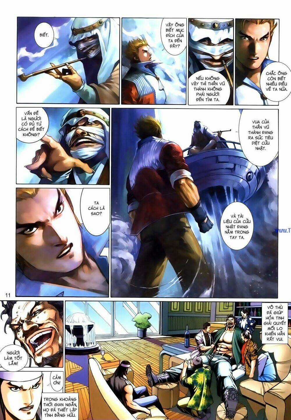 Phong Vân Thần Võ Ký - Chapter 45 - Trang 11