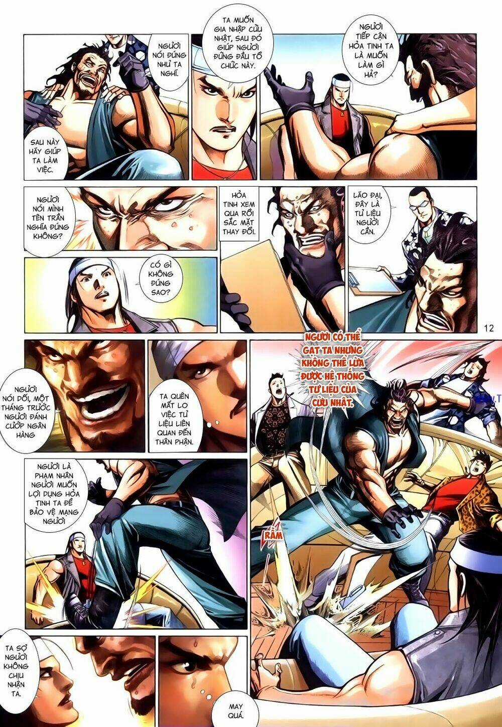 Phong Vân Thần Võ Ký - Chapter 45 - Trang 12