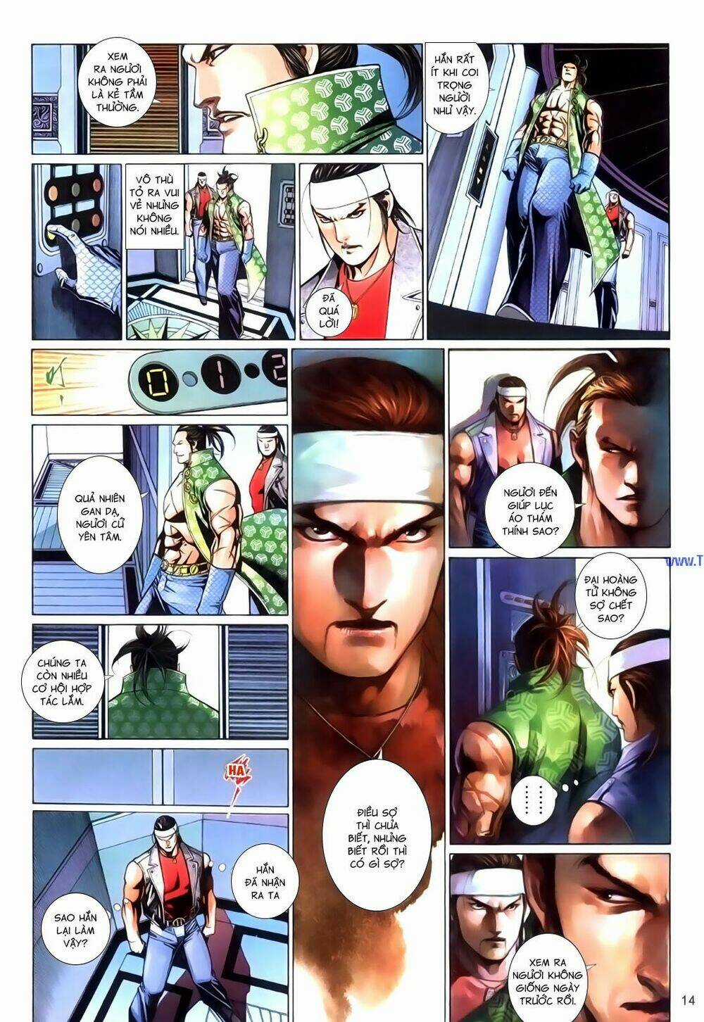 Phong Vân Thần Võ Ký - Chapter 45 - Trang 14