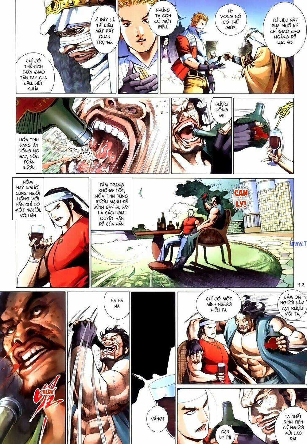 Phong Vân Thần Võ Ký - Chapter 46 - Trang 12