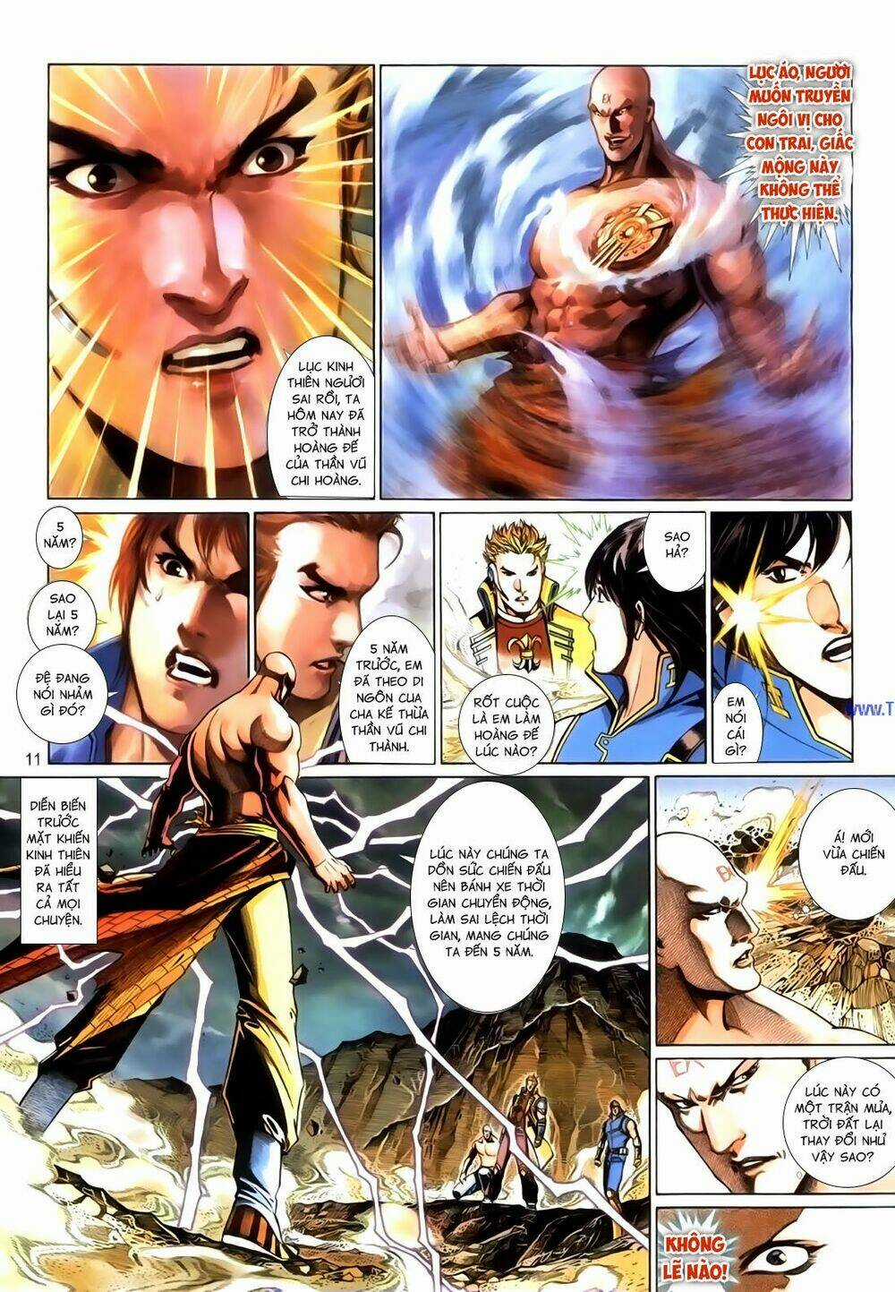 Phong Vân Thần Võ Ký - Chapter 49 - Trang 11