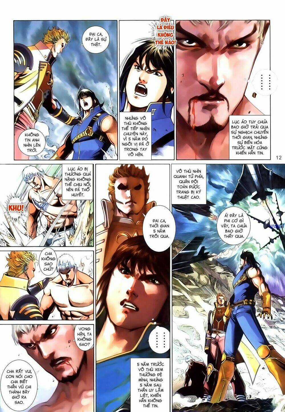 Phong Vân Thần Võ Ký - Chapter 49 - Trang 12