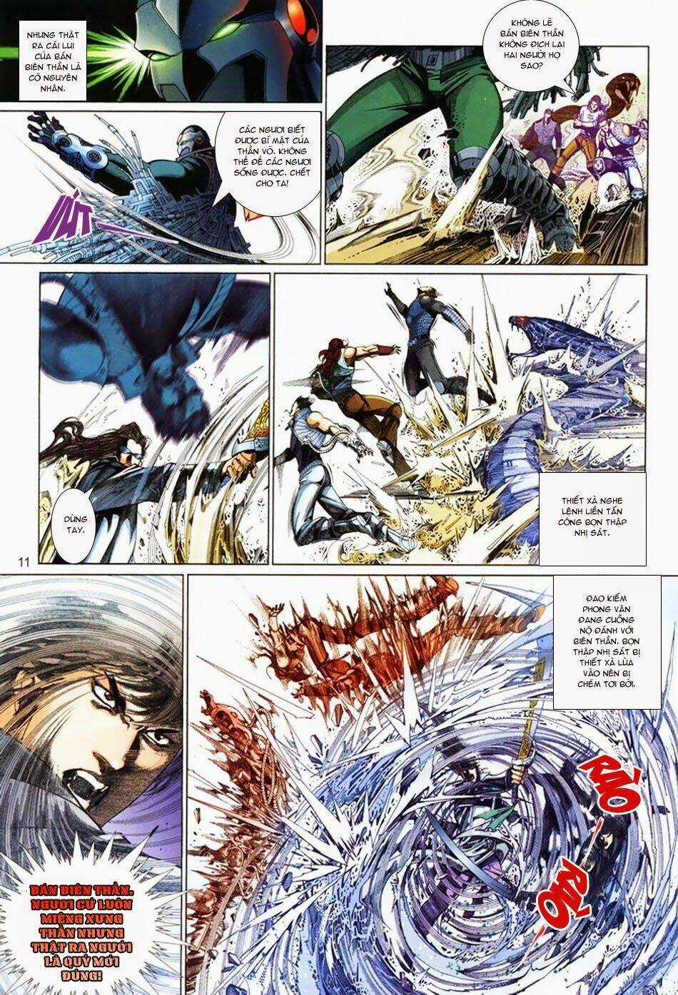Phong Vân Thần Võ Ký - Chapter 5 - Trang 11