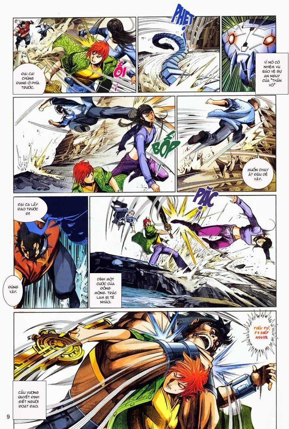 Phong Vân Thần Võ Ký - Chapter 5 - Trang 9