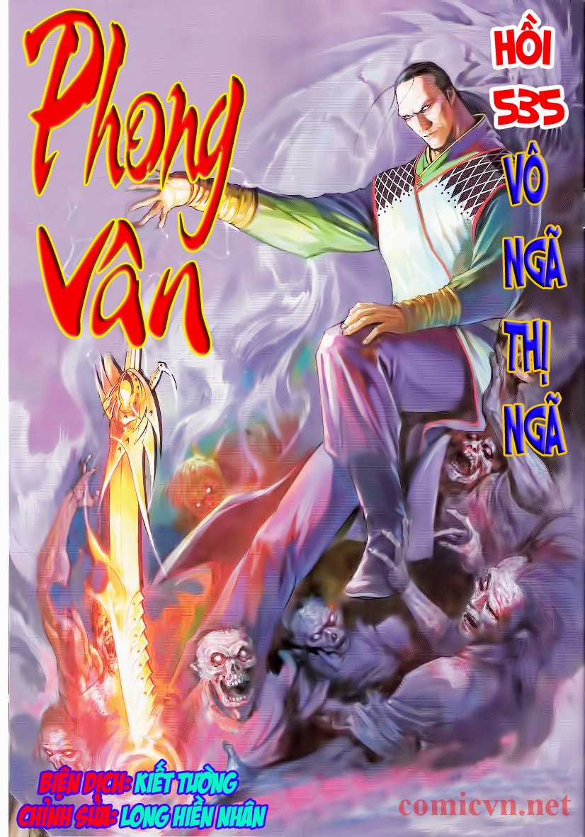 Phong Vân - Chapter 535 - Trang 1