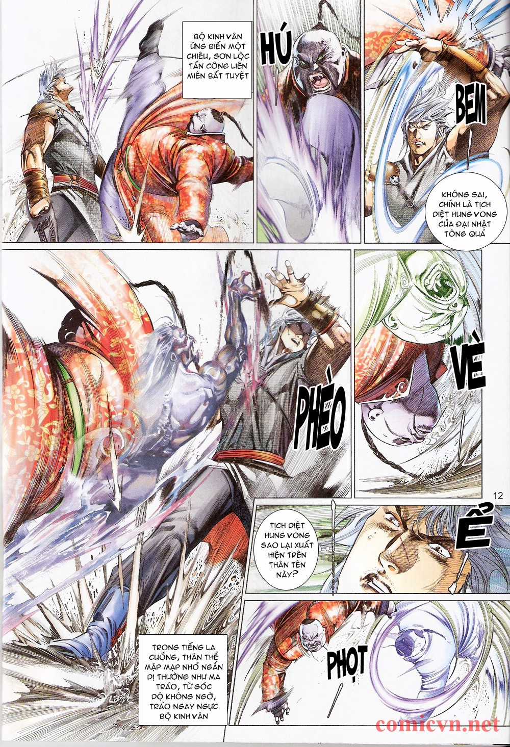 Phong Vân - Chapter 551 - Trang 12