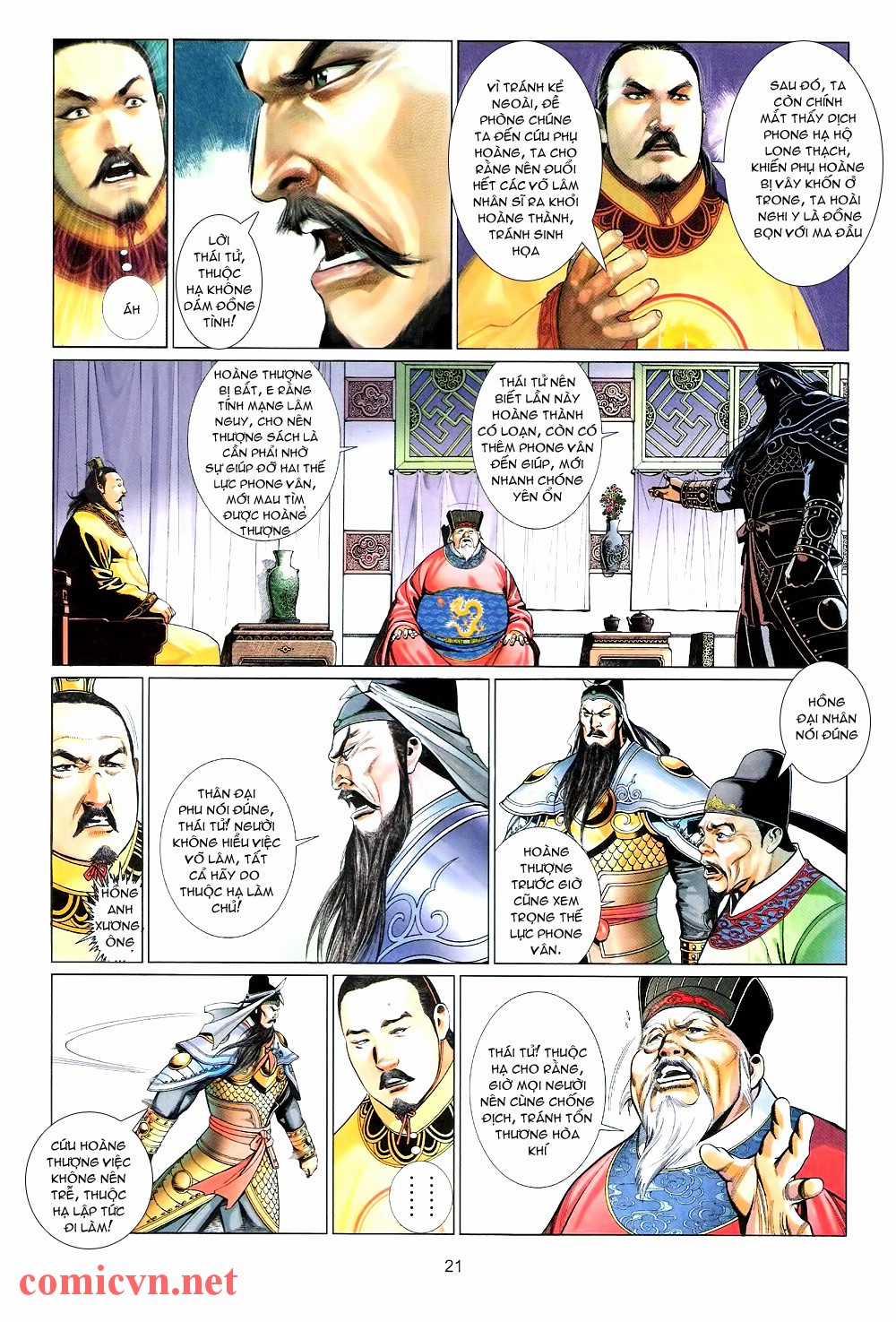 Phong Vân - Chapter 573 - Trang 21