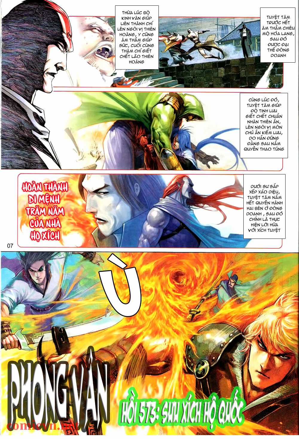 Phong Vân - Chapter 573 - Trang 7
