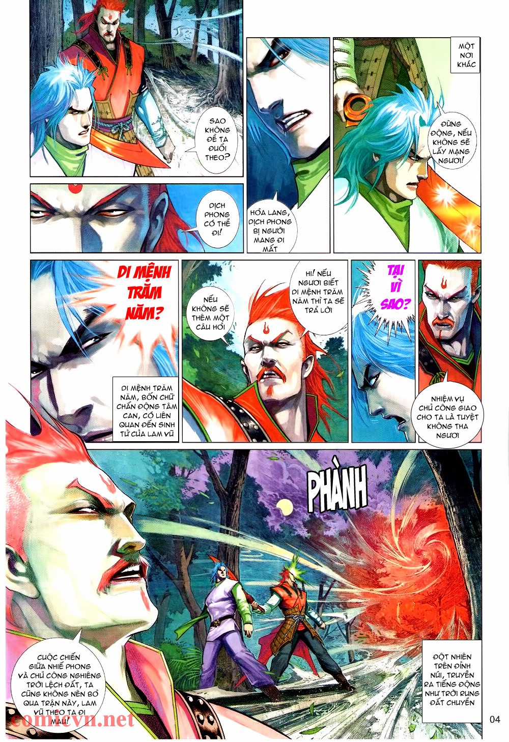 Phong Vân - Chapter 576 - Trang 4