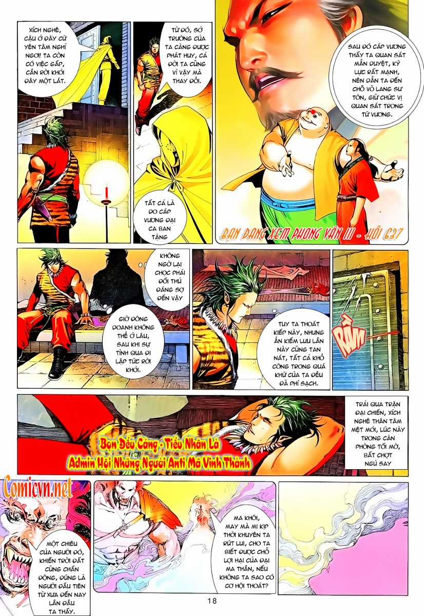 Phong Vân - Chapter 637 - Trang 18