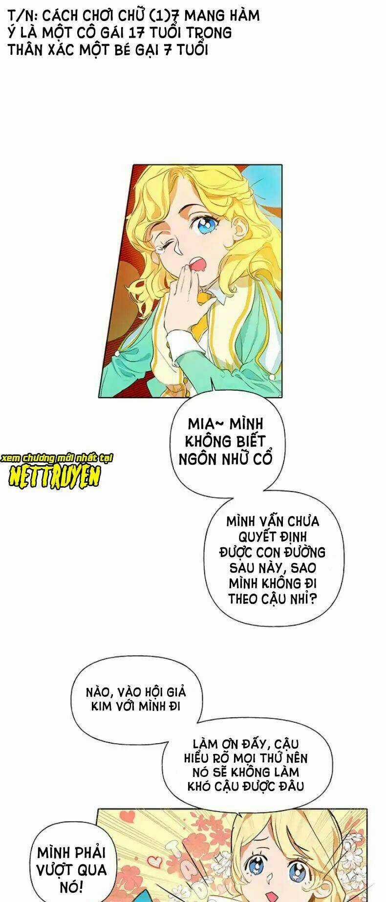 Phù Thủy Tóc Vàng - Chapter 3 - Trang 4