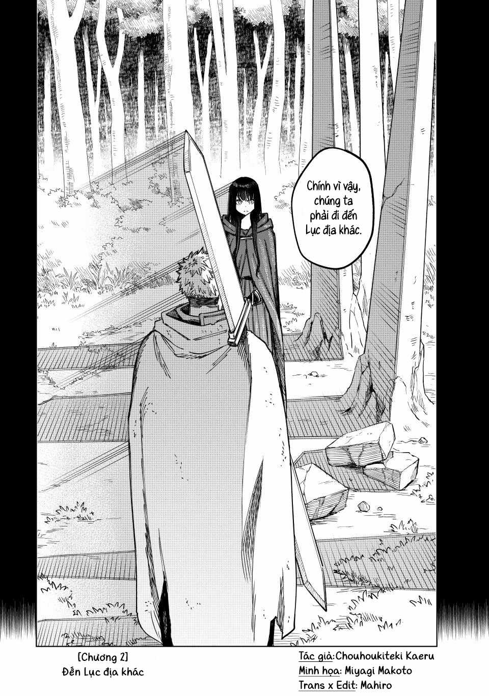 Phù thủy và Lính đánh thuê - Chapter 2 - Trang 8