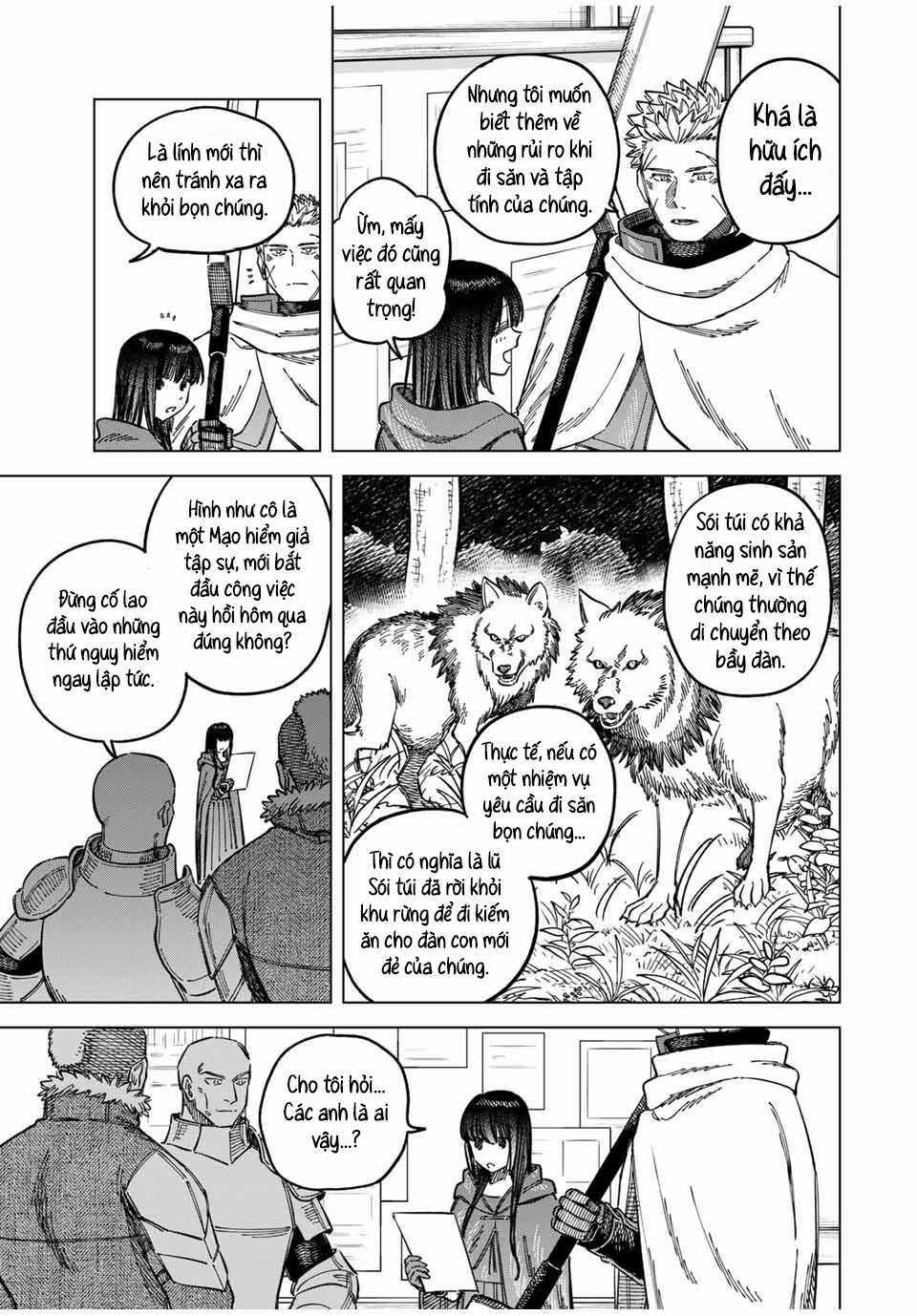 Phù thủy và Lính đánh thuê - Chapter 5 - Trang 19