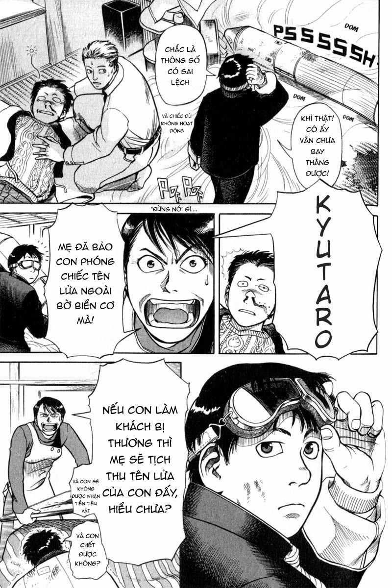 Planetes - Chapter 4: Khung cảnh từ trong tên lửa - Trang 13