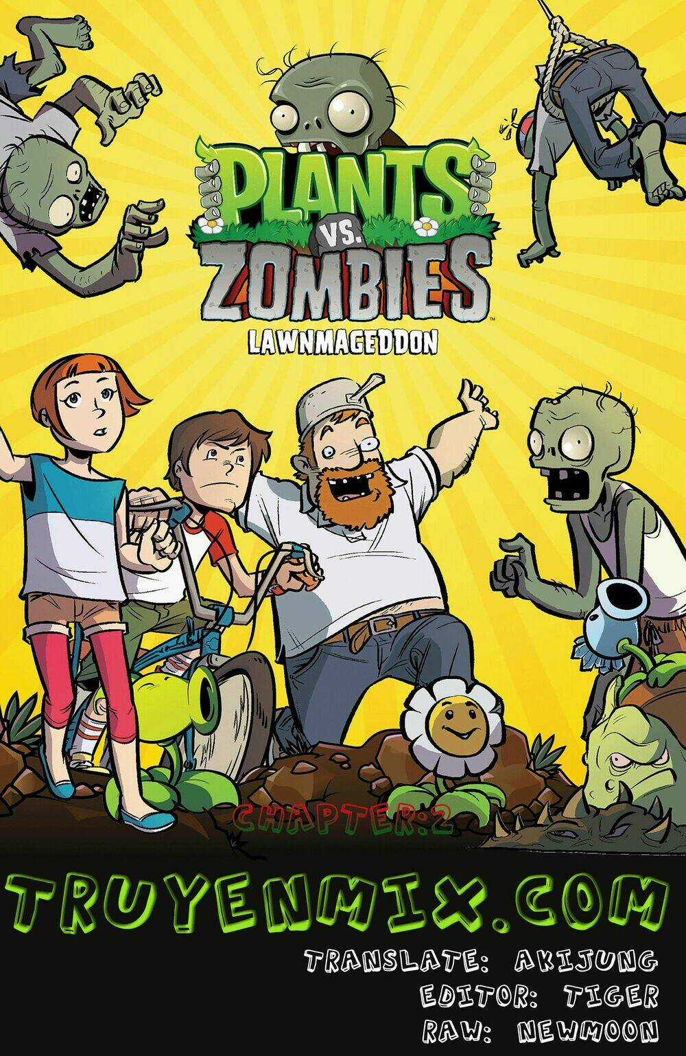 Plants Vs Zombies - Lawnmageddon - Chapter 2 - Trang 1
