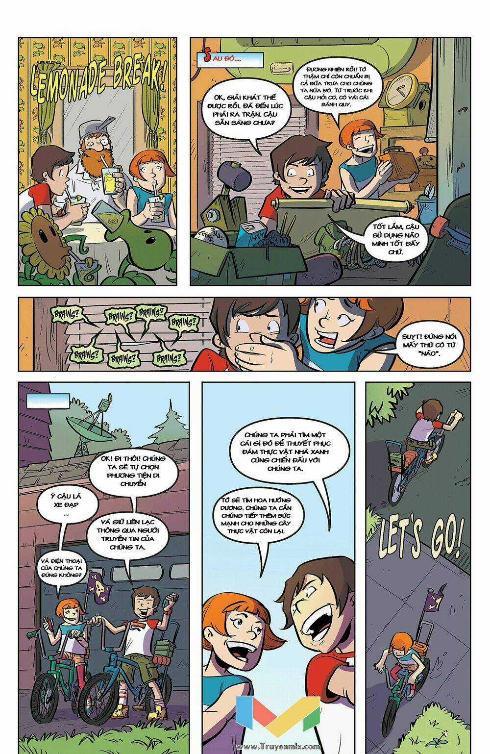 Plants Vs Zombies - Lawnmageddon - Chapter 2 - Trang 12