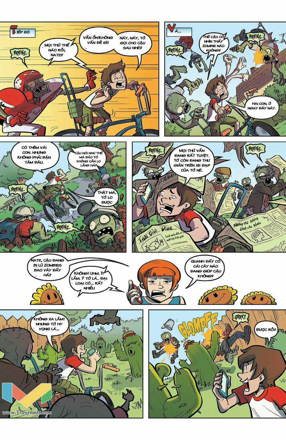 Plants Vs Zombies - Lawnmageddon - Chapter 2 - Trang 13