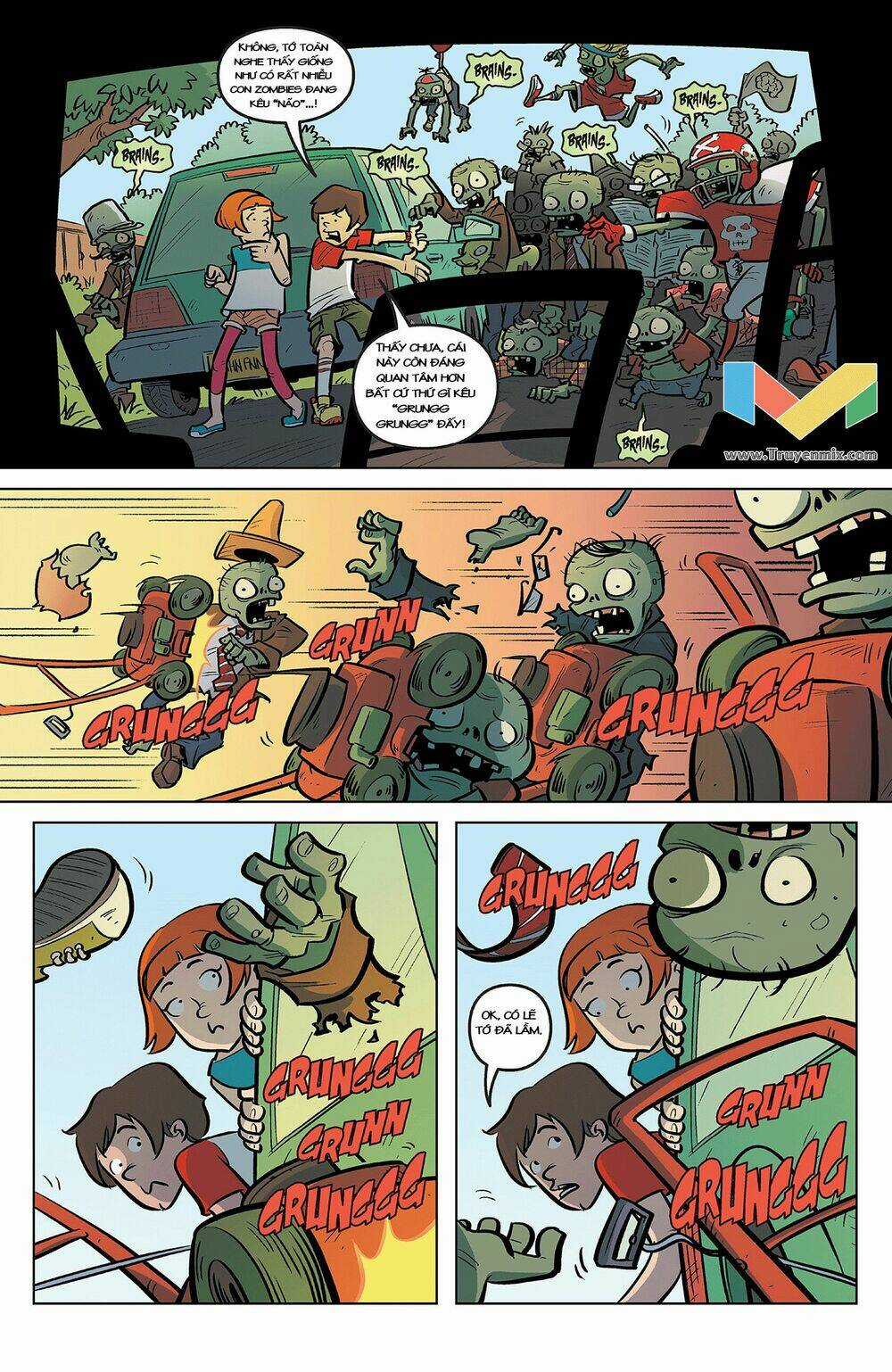 Plants Vs Zombies - Lawnmageddon - Chapter 2 - Trang 4