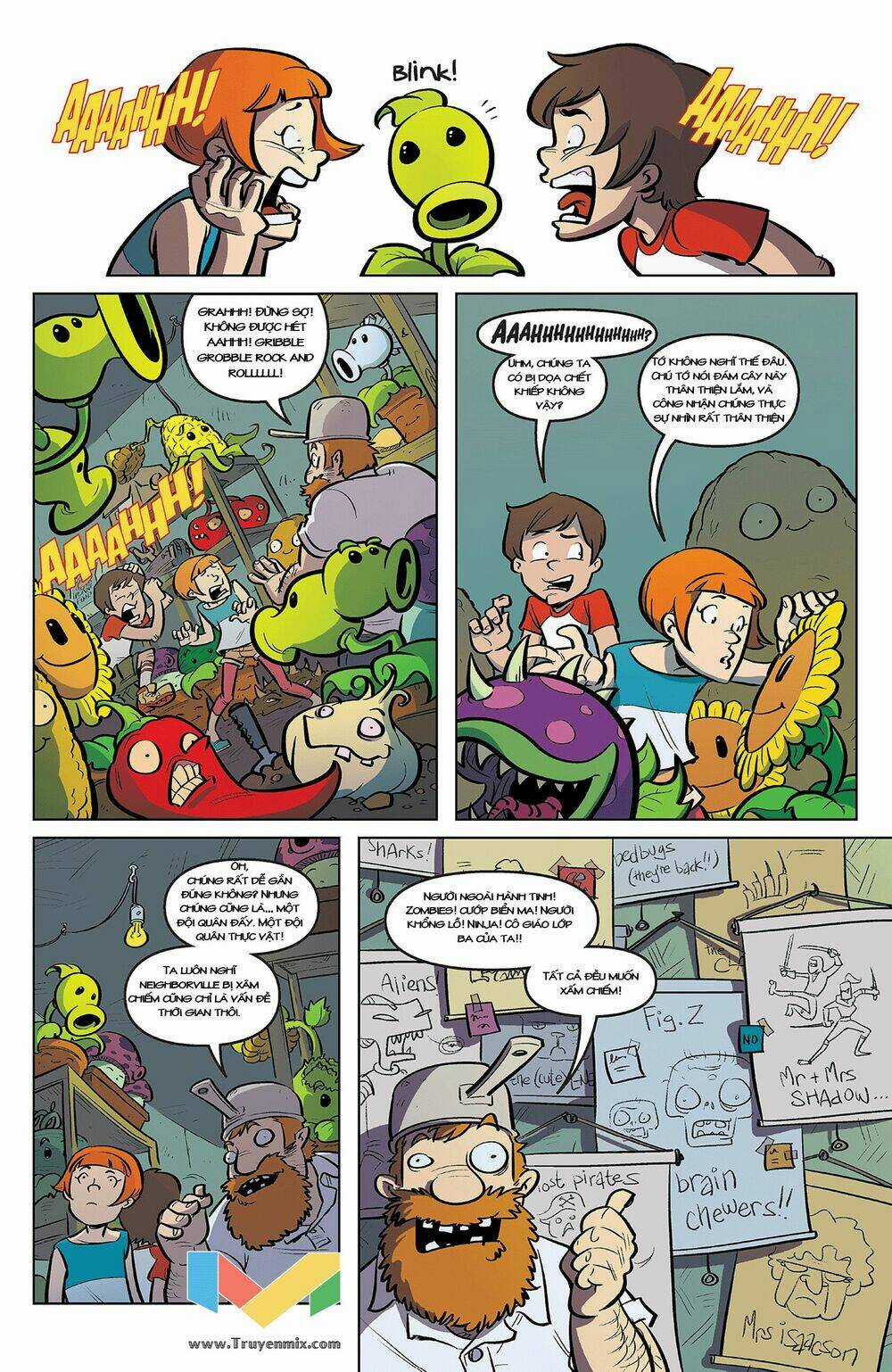 Plants Vs Zombies - Lawnmageddon - Chapter 2 - Trang 6