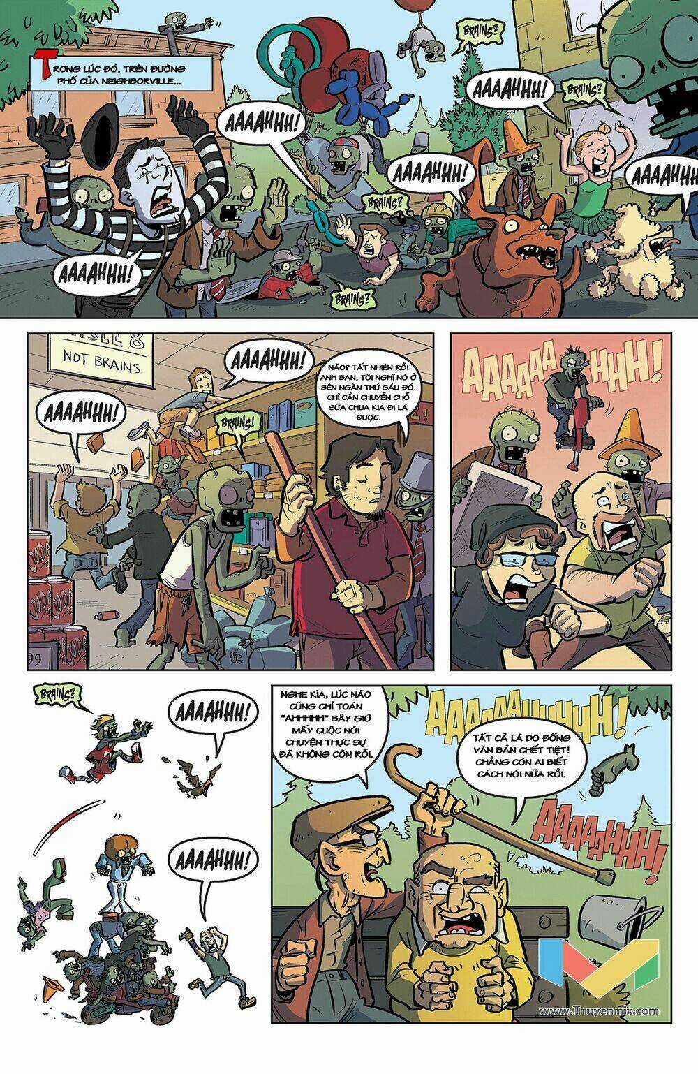 Plants Vs Zombies - Lawnmageddon - Chapter 2 - Trang 9