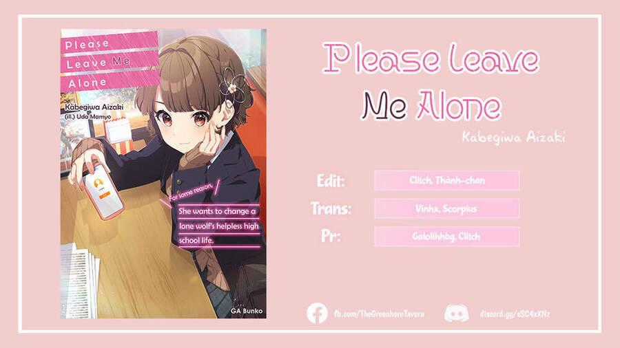 Please Leave Me Alone - Chương 1 - Trang 2