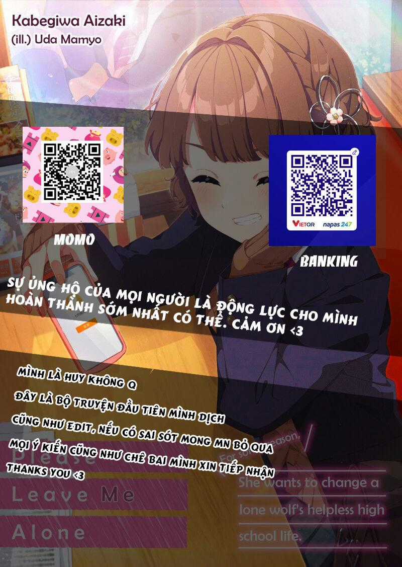 Please Leave Me Alone - Chương 7 - Trang 1