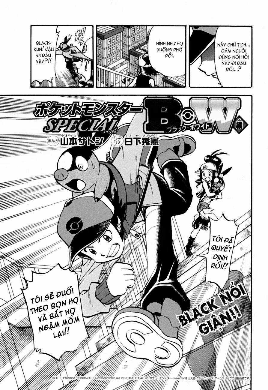 Pokemon Special Black & White Arc - Chapter 3 - Trang 4