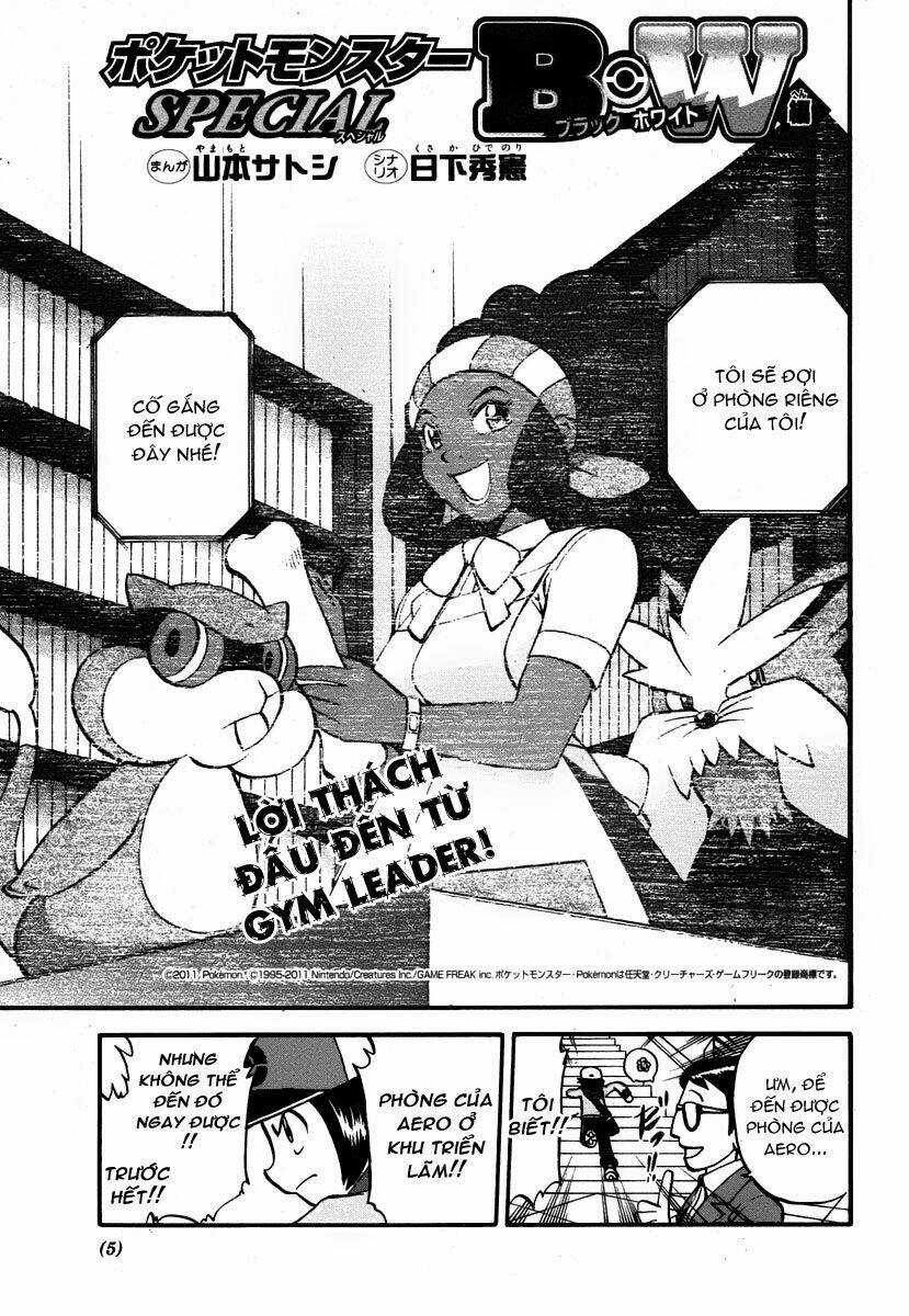 Pokemon Special Black & White Arc - Chapter 6 - Trang 4