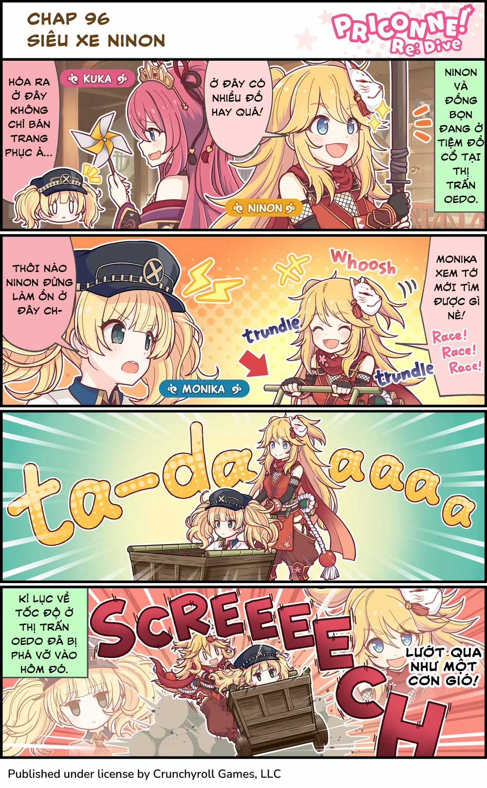 princess conect 4koma - Chapter 100 - Trang 1