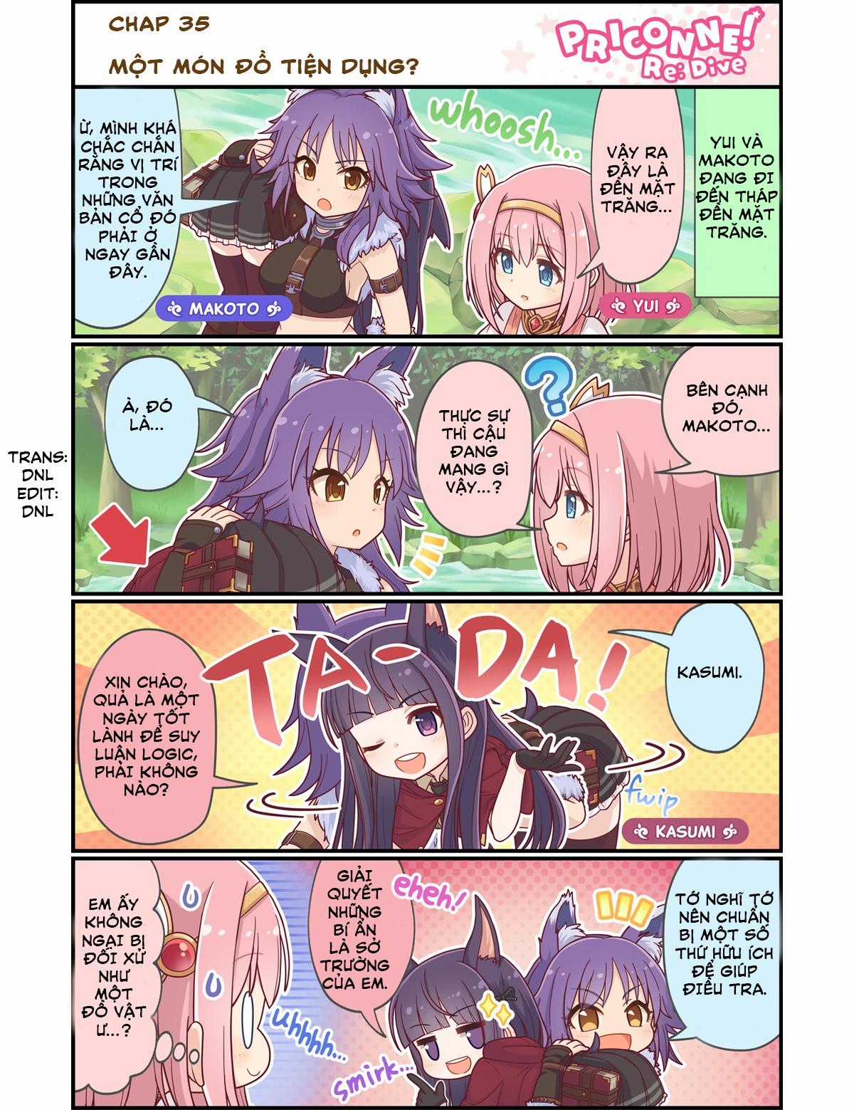 princess conect 4koma - Chapter 35 - Trang 1