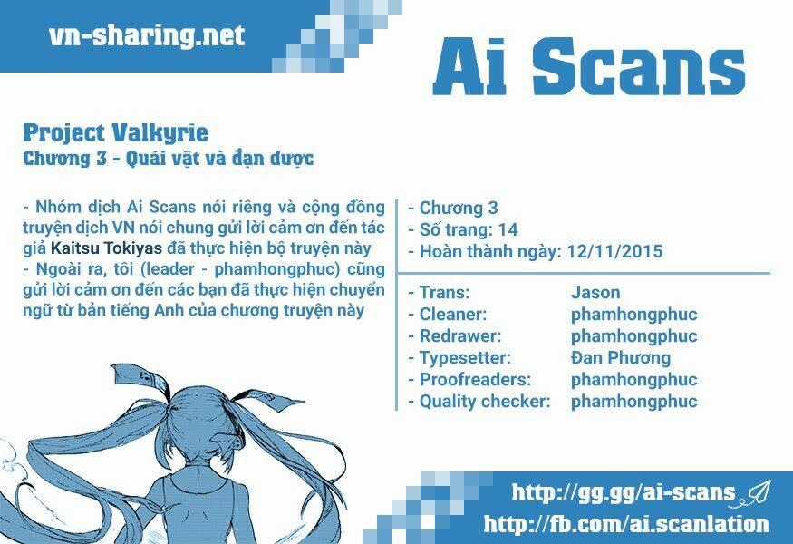Project Valkyrie - Chapter 3 - Trang 1