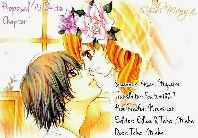 Proposal No Okite - Chapter 1 - Trang 1