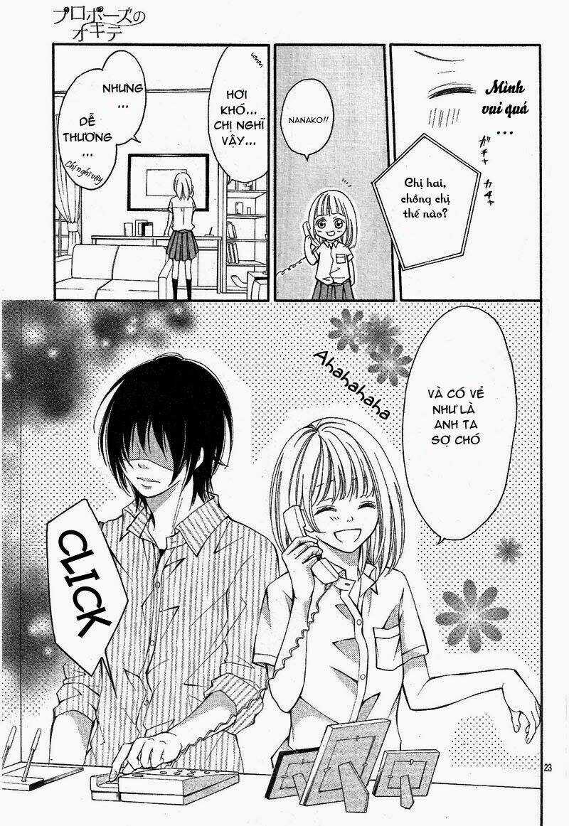 Proposal No Okite - Chapter 1 - Trang 25