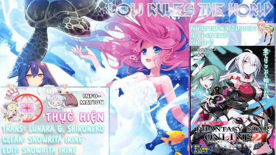 Pso2 Ep 0 - Chapter 1 - Trang 1