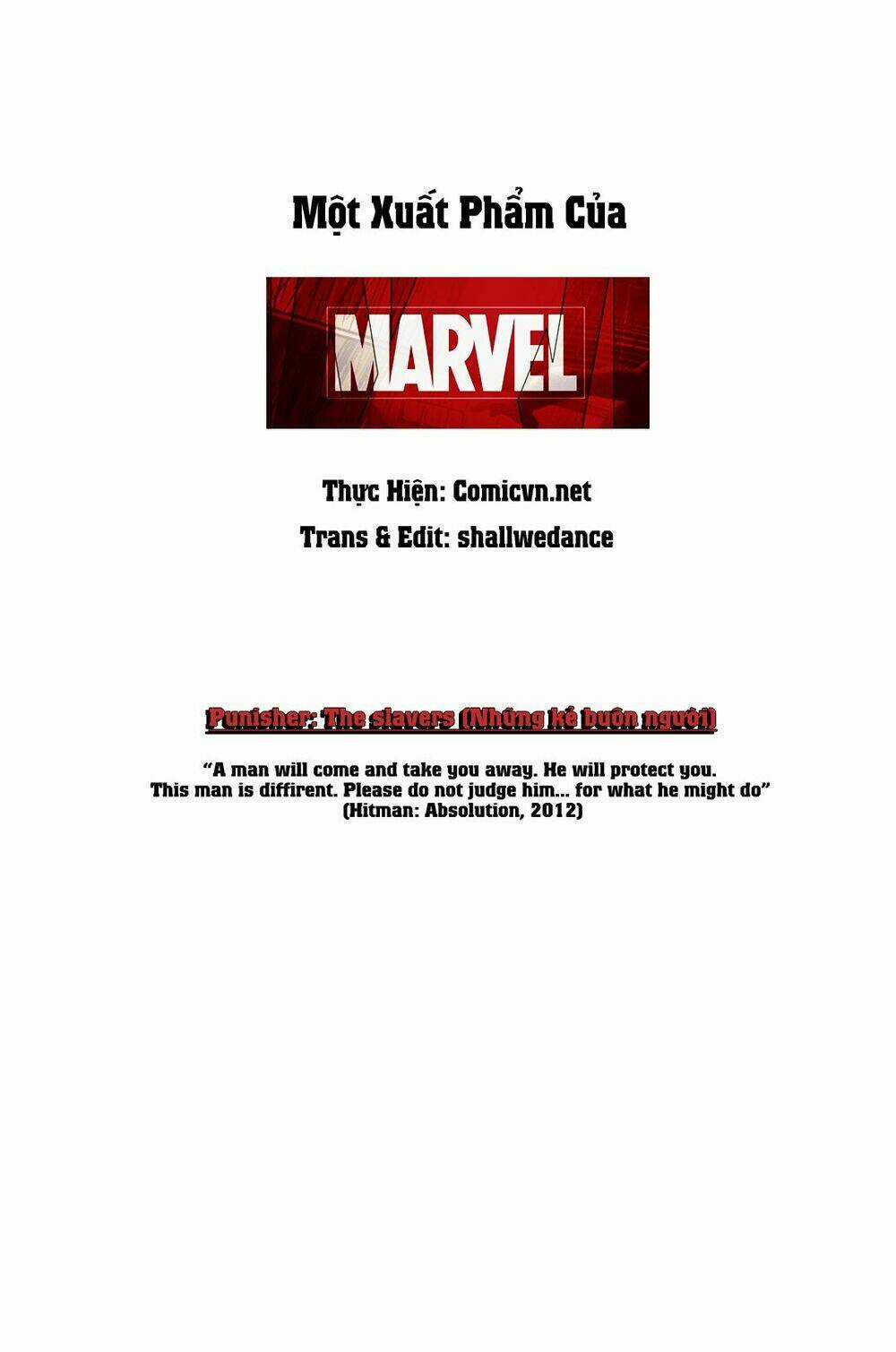 Punisher The Slavers - Chapter 1 - Trang 2