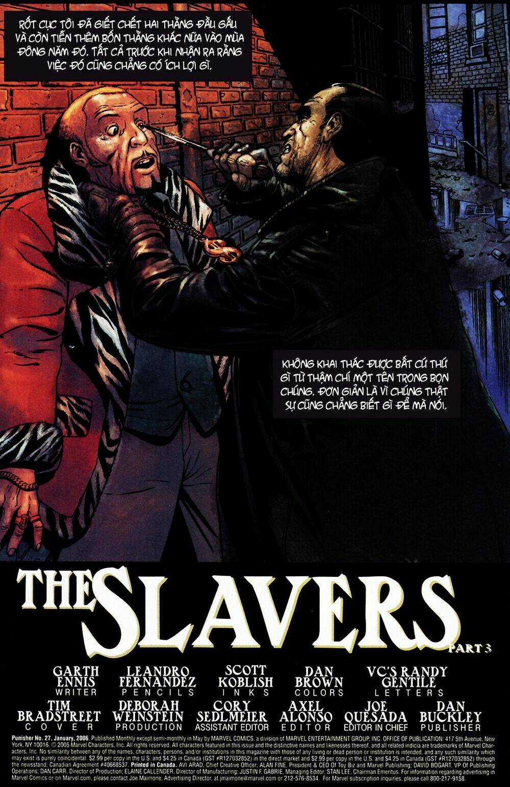 Punisher The Slavers - Chapter 3 - Trang 3