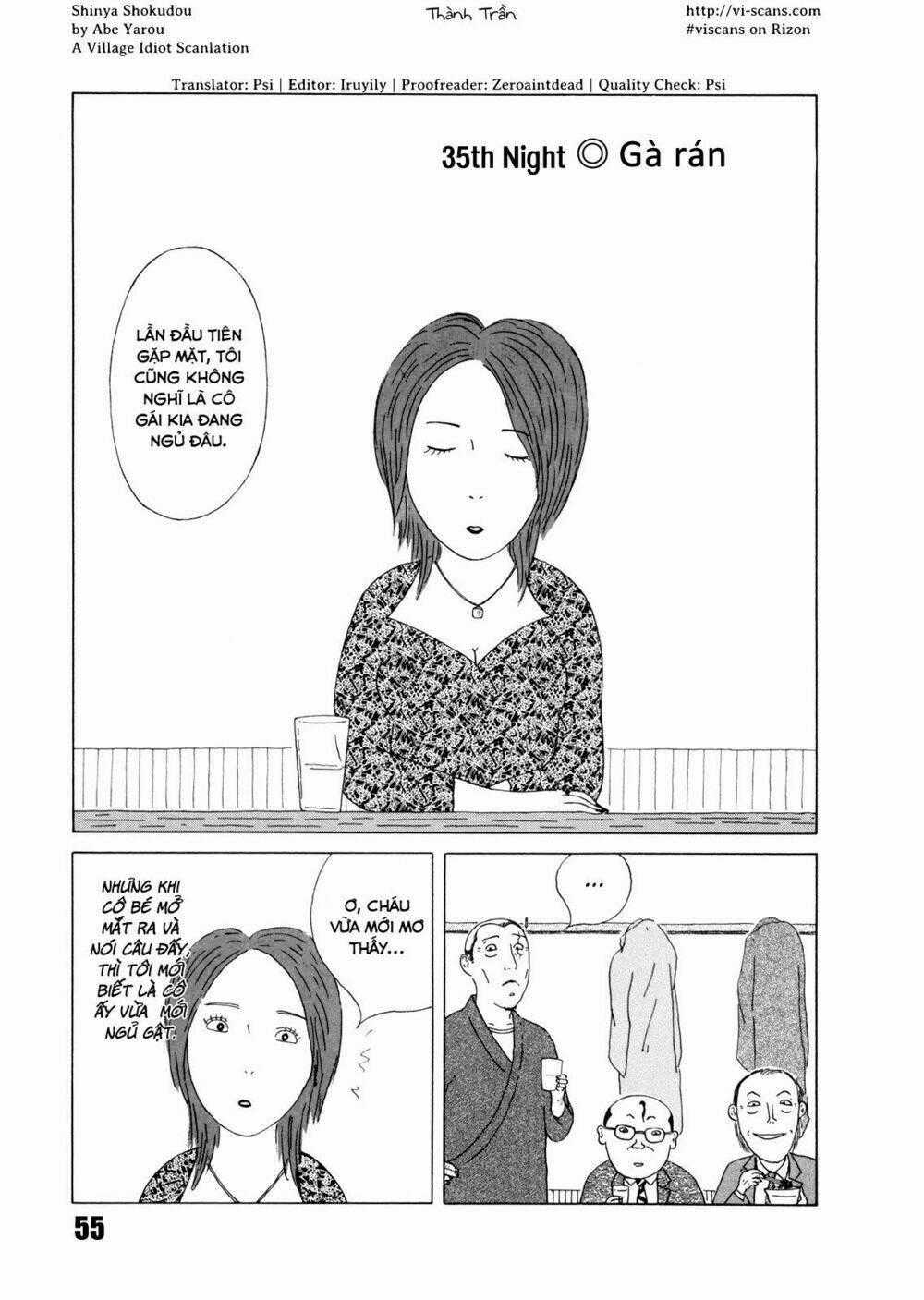 Quán Ăn Về Đêm - Chapter 35 - Trang 1