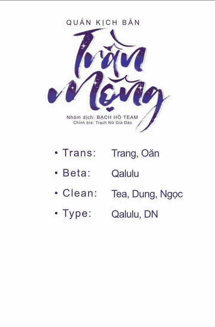 Quán Kịch Bản Trần Mộng - Chapter 3 - Trang 2