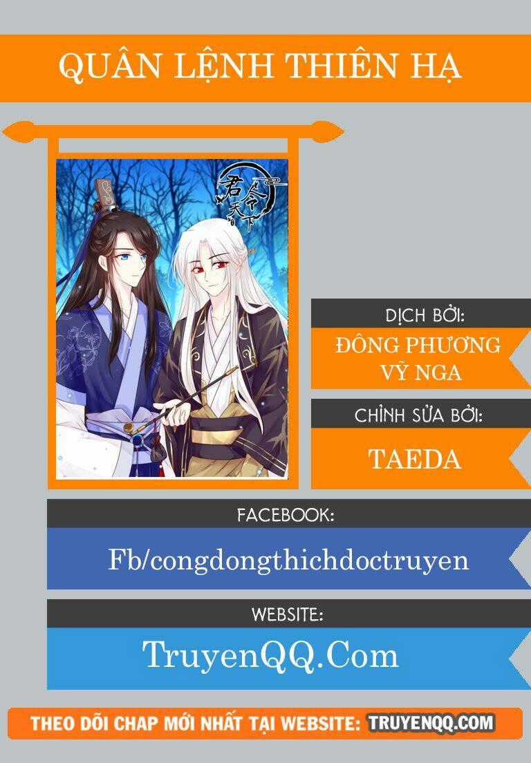 Quân Lệnh Thiên Hạ - Chapter 1 - Trang 1